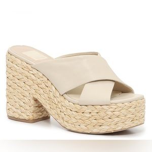 Dolce Vita Nude Platform Sandal